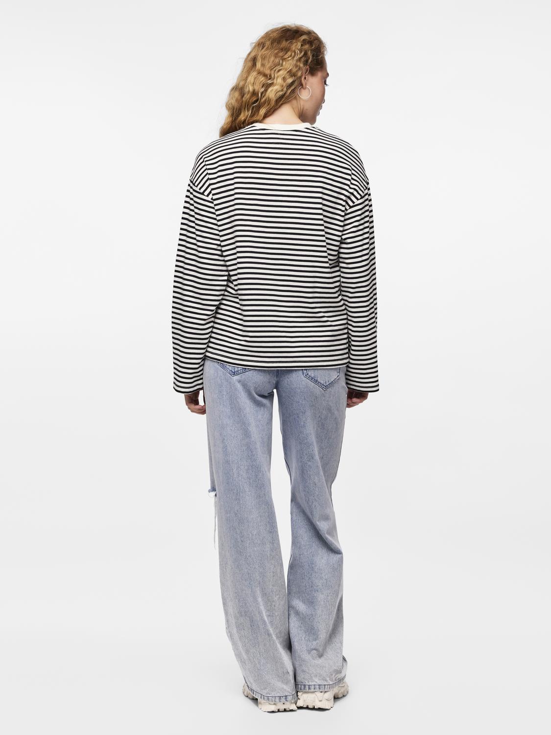 PCSADIE T-Shirt - Cloud Dancer